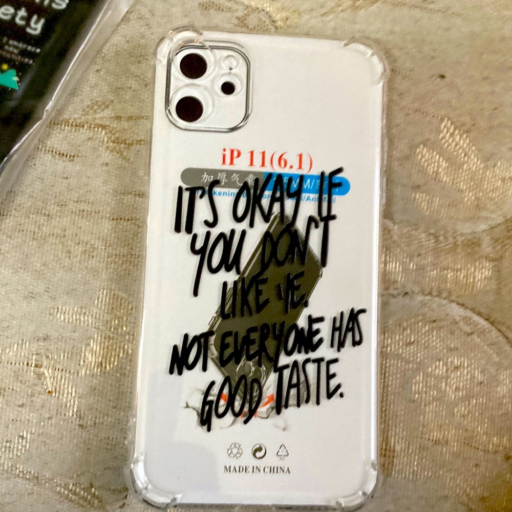 Good quality iPhone 11 case it can fit on iPhone 11 Pro Max or iPhone 11 Pro